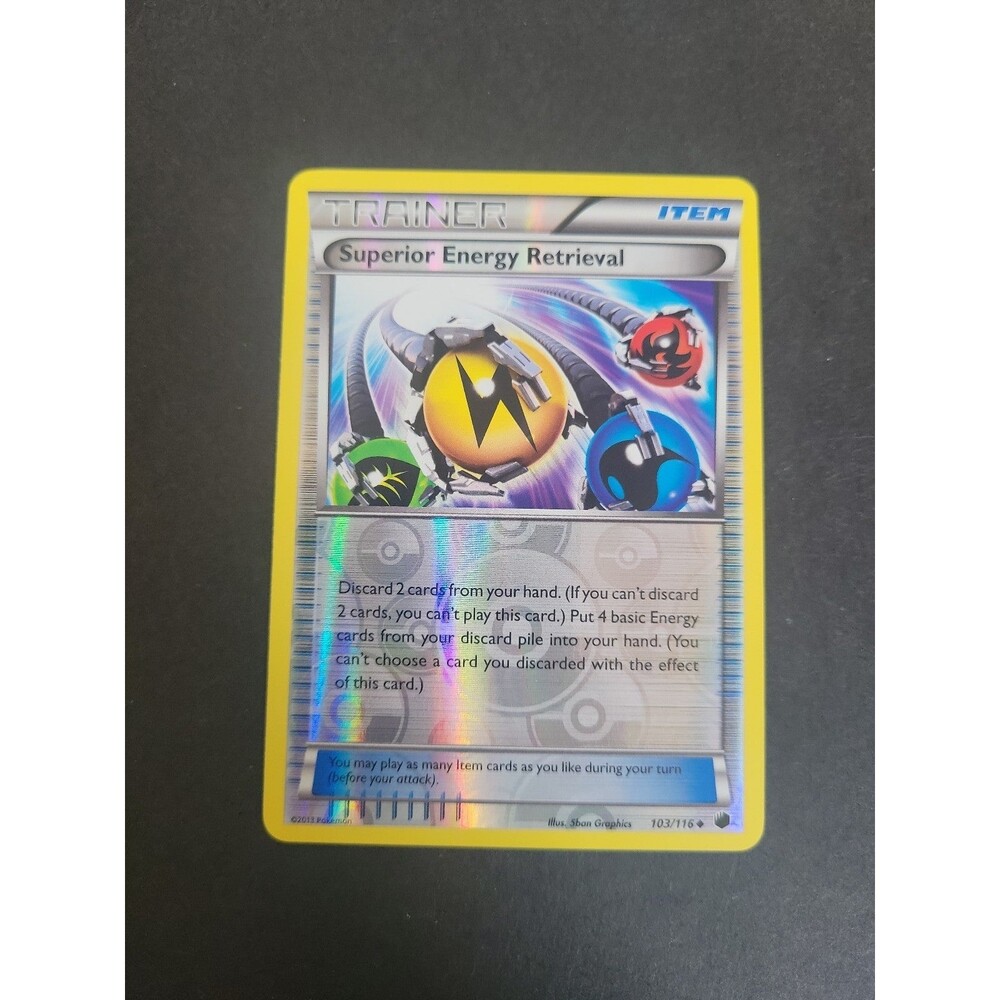 Pokemon Superior Energy Retrieval Reverse Holo